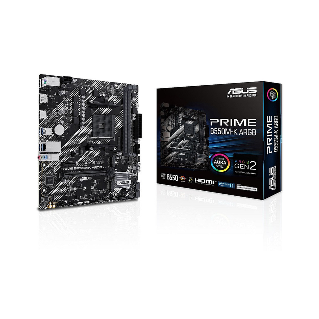 CARTE MERE ASUS PRIME B550M-K ARGB