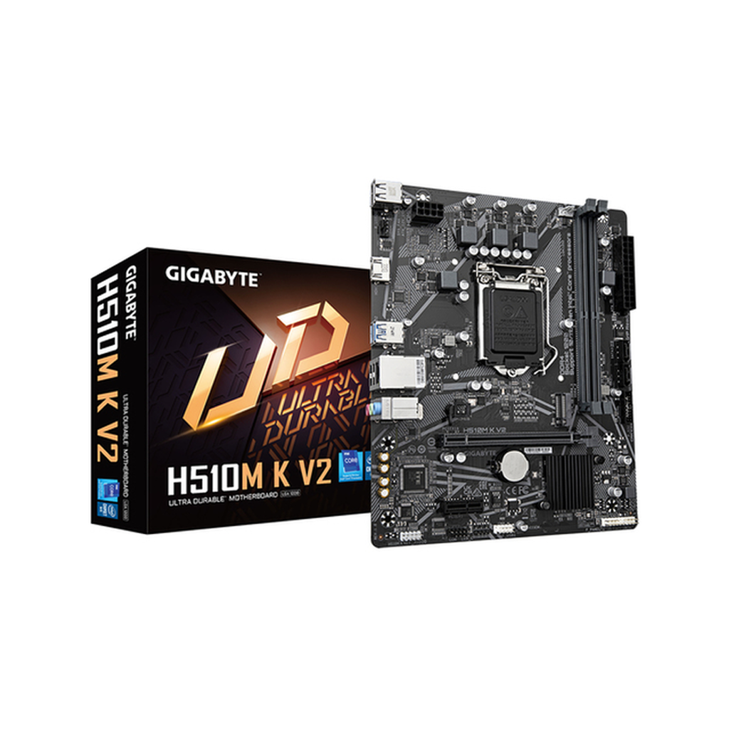 GIGABYTE H510M K V2 carte mère Intel H470 Express LGA 1200 (Socket H5) micro ATX
