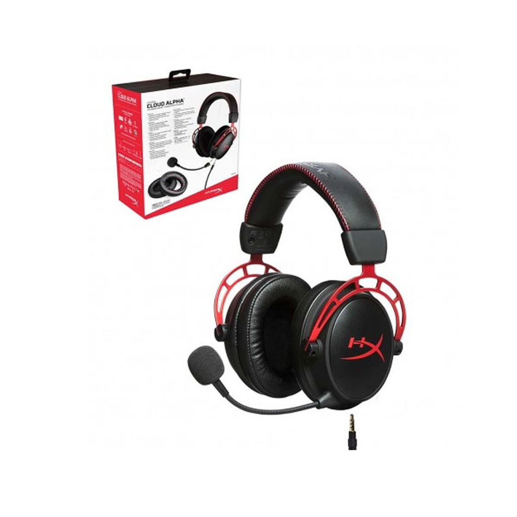 CASQUE GAMER HyperX Cloud Alpha Red HX-HSCA-RD/EM