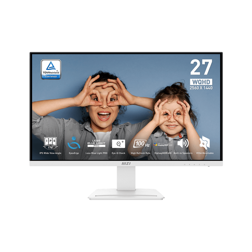 MONITEUR MSI PRO MP273QW E2 27'' 100HZ 1MS IPS