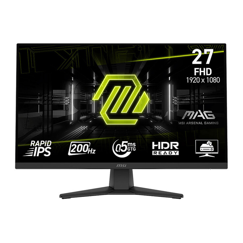 MONITEUR MSI MAG 27'' 272F 200HZ 0.5MS RAPID IPS