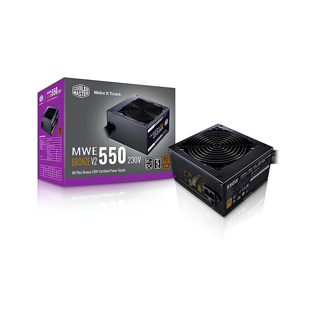 ALIMENTATION COOLER MASTER MWE 550W BRONZE V2