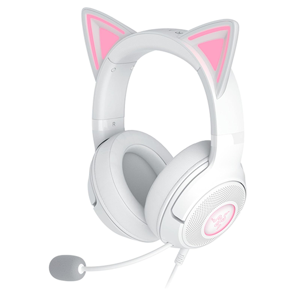 CASQUE RAZER KRAKEN KITTY V2 ( WHITE EDITION )