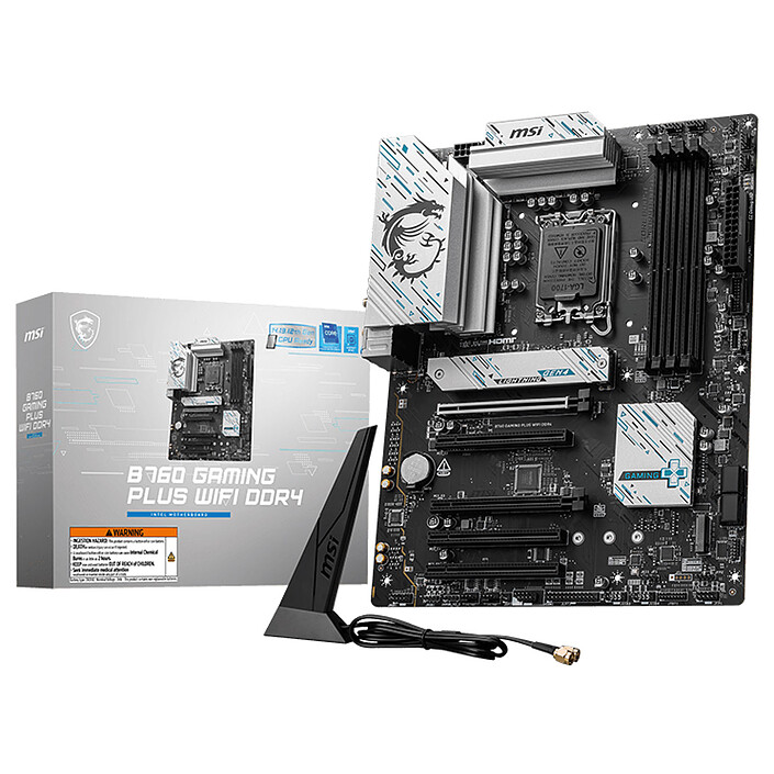 CARTE MERE MSI B760 GAMING PLUS WIFI DDR4