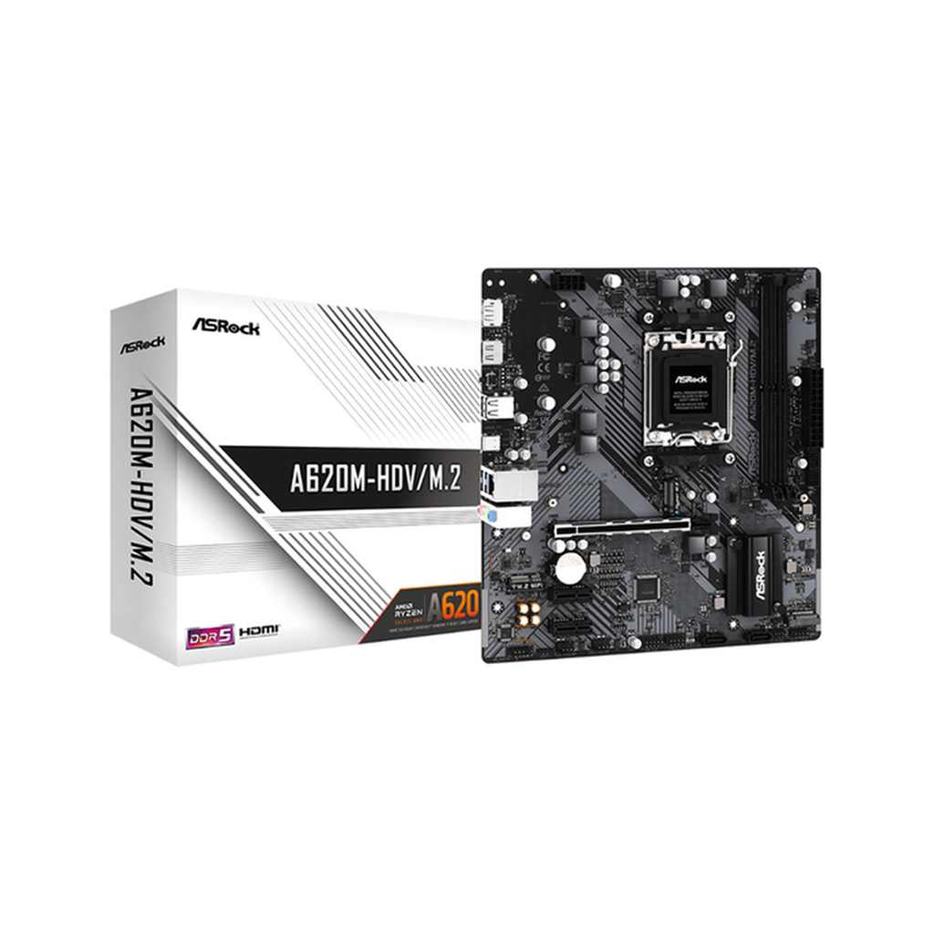 CARTE MERE ASROCK A620M-HDV/M.2 DDR5