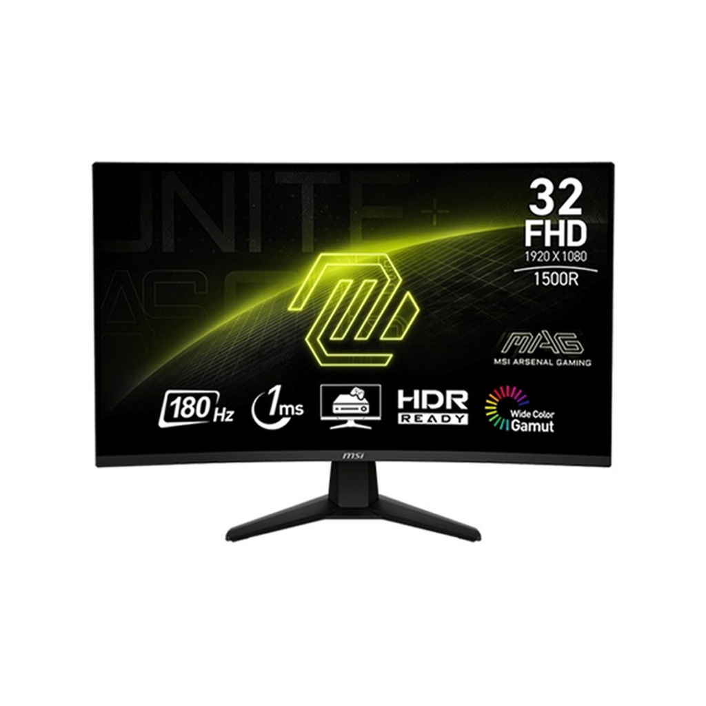 MONITEUR MSI MAG 32'' 32C6 180HZ 1MS CURVED