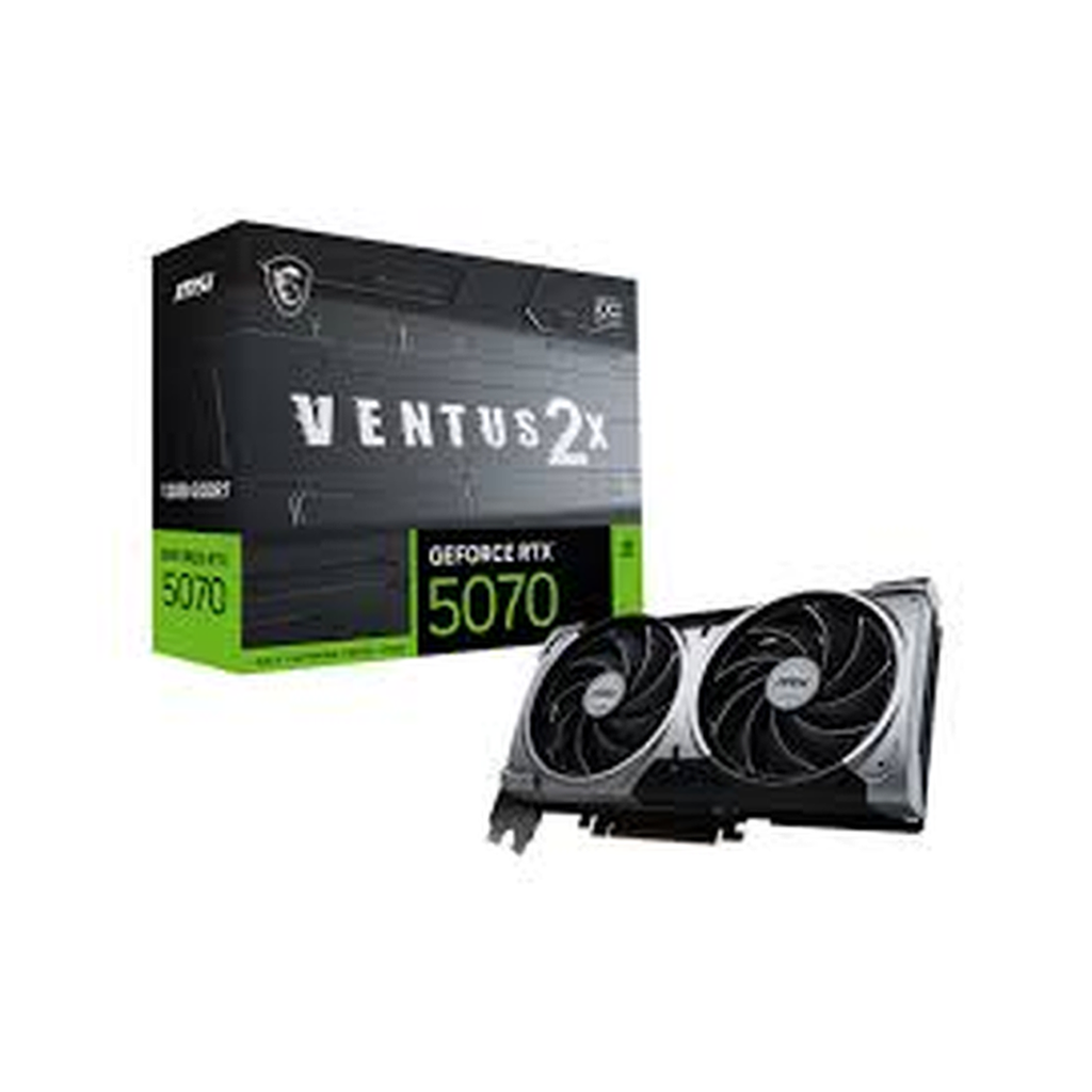 CARTE GRAPHIQUE MSI GEFORCE RTX 5070 12G VENTUS 2X OC
