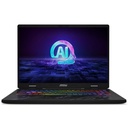 PC PORTABLE MSI PULSE AI C1VFKG-081MA 16"QHD/U9-185H/RTX4060/16Go/1To