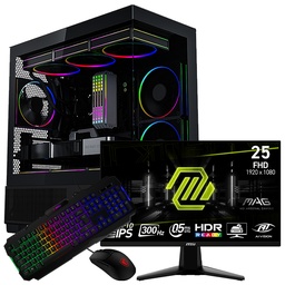 [SG-10296] SETUP GAMER R7 5700X/RX7600/16Go/1To + 255XF + GK100 + GM100