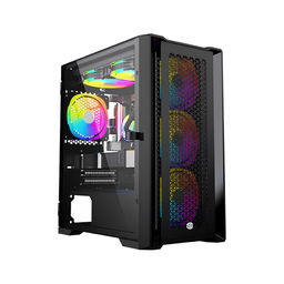 [SG-7421] BOITIER SG FIRE 4 FAN ARGB NOIR