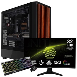 [SG-9265] SETUP GAMER R7 9800X3D/RTX5060Ti-16Go/32Go/1To + 32C6X + GK30