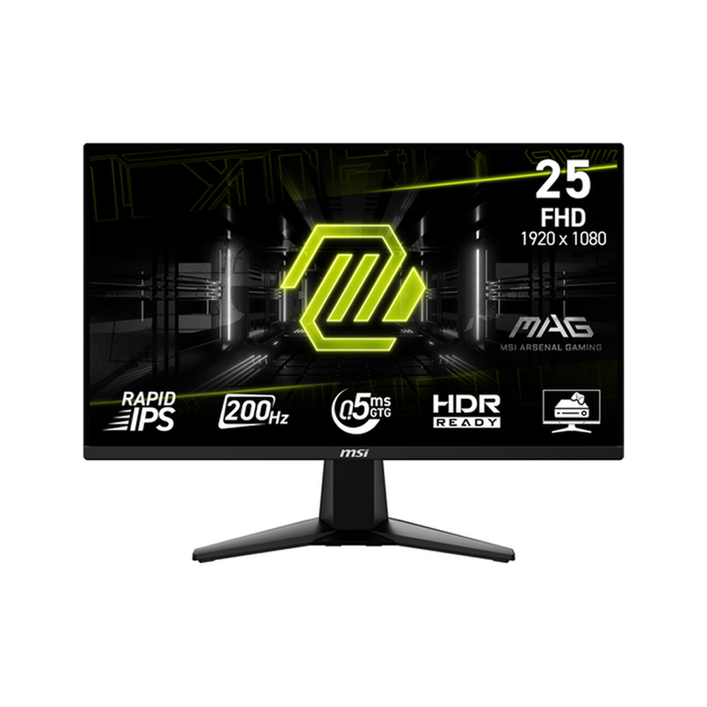MSI MAG 255F E20 écran plat de PC 62,2 cm (24.5") 1920 x 1080 pixels Full HD LCD Noir