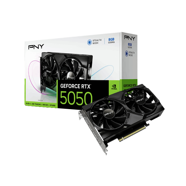 CARTE GRAPHIQUE PNY GEFORCE RTX 5050 8GB DUAL FAN