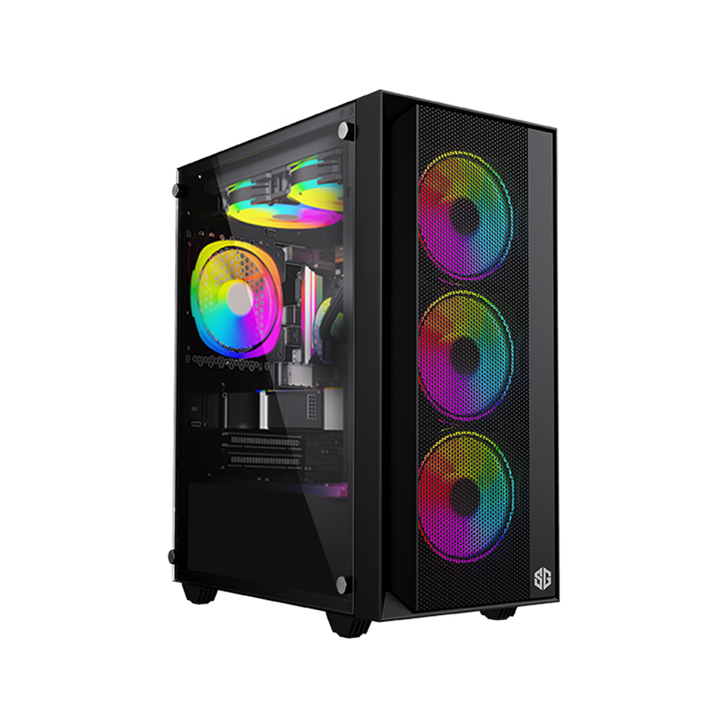 PC GAMER AIRFLOW - i5 12400F/RTX3050-6Go/16Go/512Go