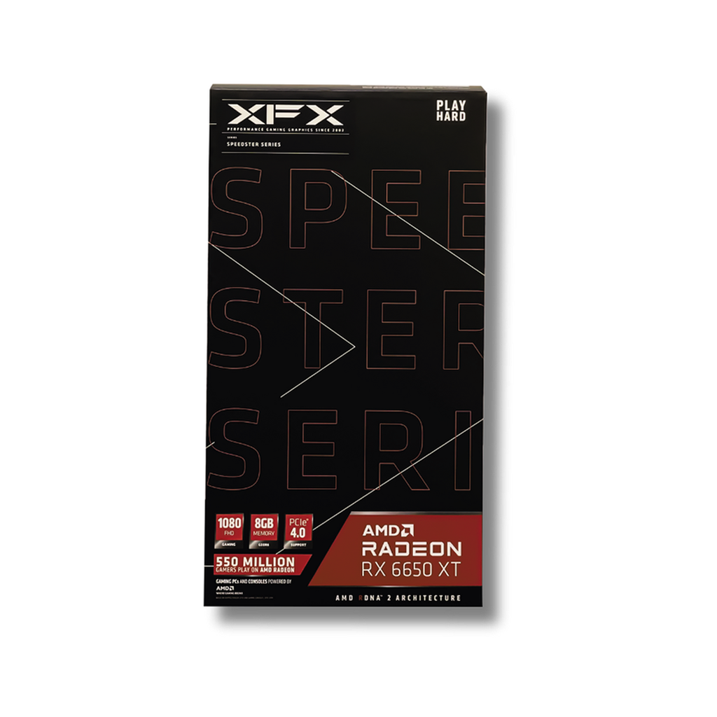 CARTE GRAPHIQUE XFX AMD RADEON RX 6650 XT 8GB