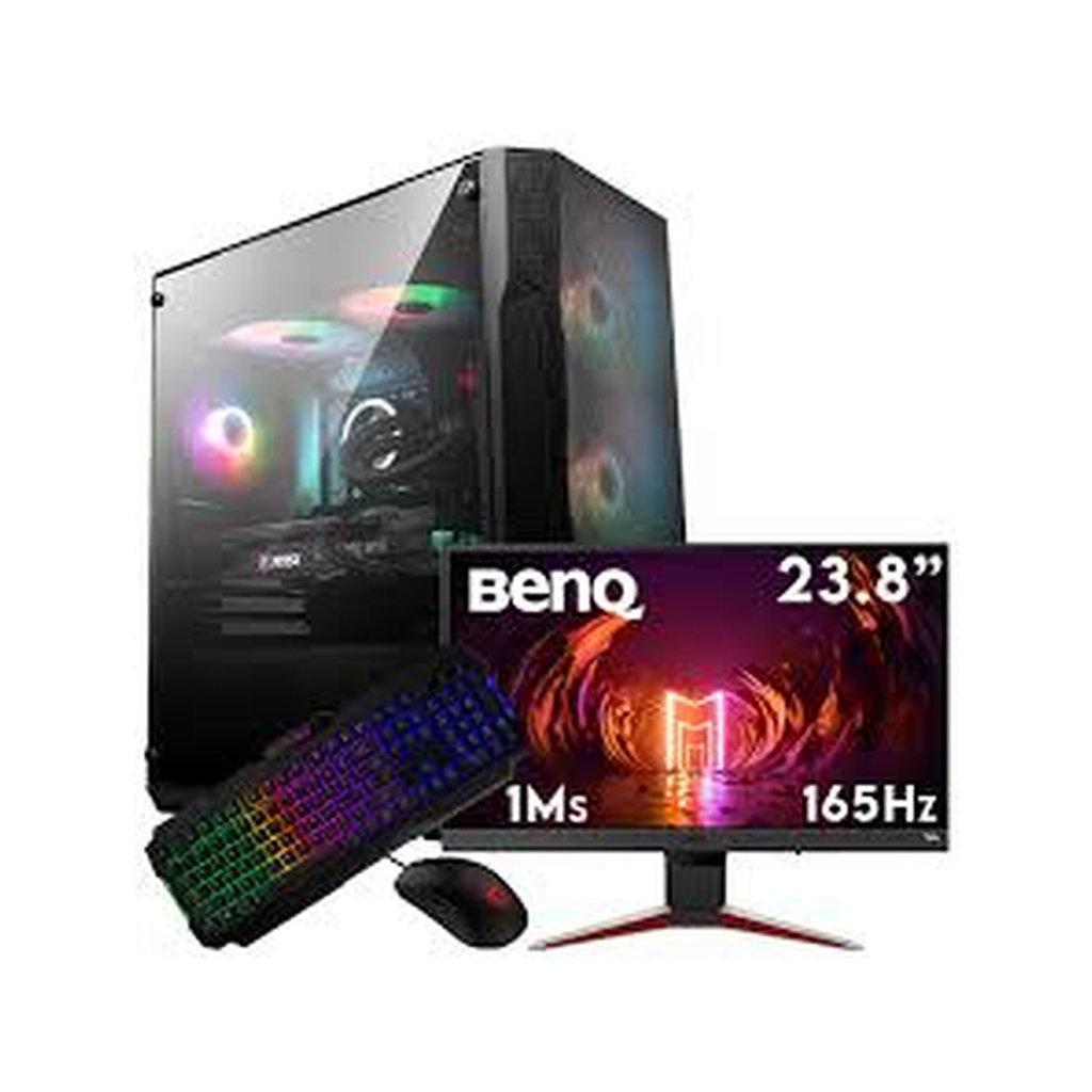 SETUP GAMER R5 5600X/RTX3050-6Go/16Go/512Go + MP251 + GK100 + GM100