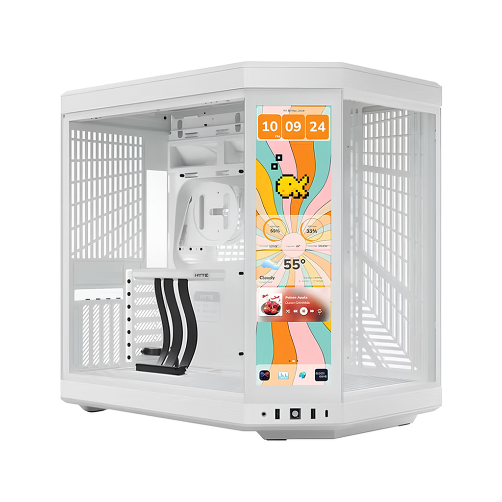 BOITIER HYTE Y70 TOUCH INFINITE BLANC 14.9"