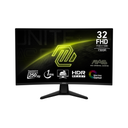 MONITEUR MSI MAG 32'' 32C6X 250HZ 1MS CURVED