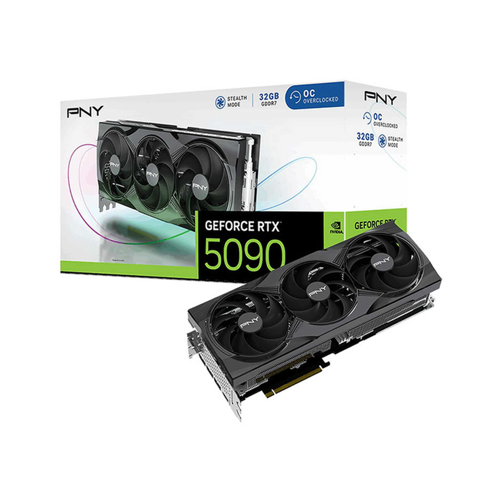 CARTE GRAPHIQUE PNY GEFORCE RTX 5090 32GB OC TRIPLE FAN
