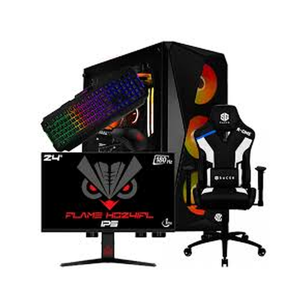 SETUP GAMER R5 5500/RTX3060-12Go/16Go/500Go + HG24IFL + R-ONE + GM100 + GK100
