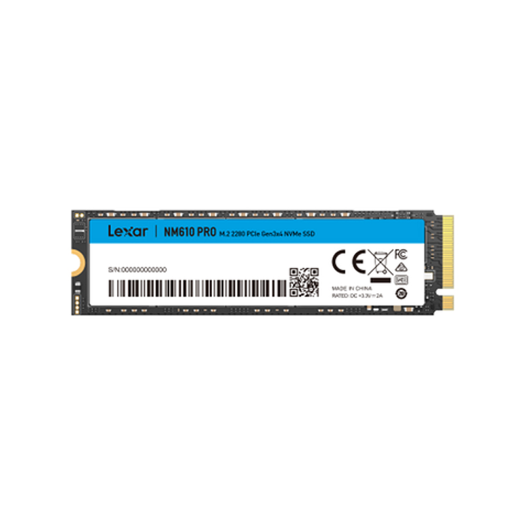 SSD NVME LEXAR NM610 500GB M.2 PCIE GEN4 NVMe