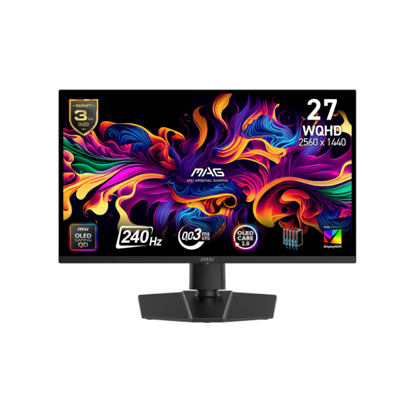 MONITEUR MSI MAG 273QP QD-OLED X24 240HZ 0.03MS 2K