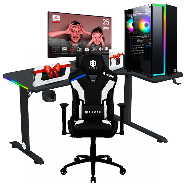 SETUP PRO i5 14400/8Go/512Go + MP251 + MK220 WIRELESS + X5C-301