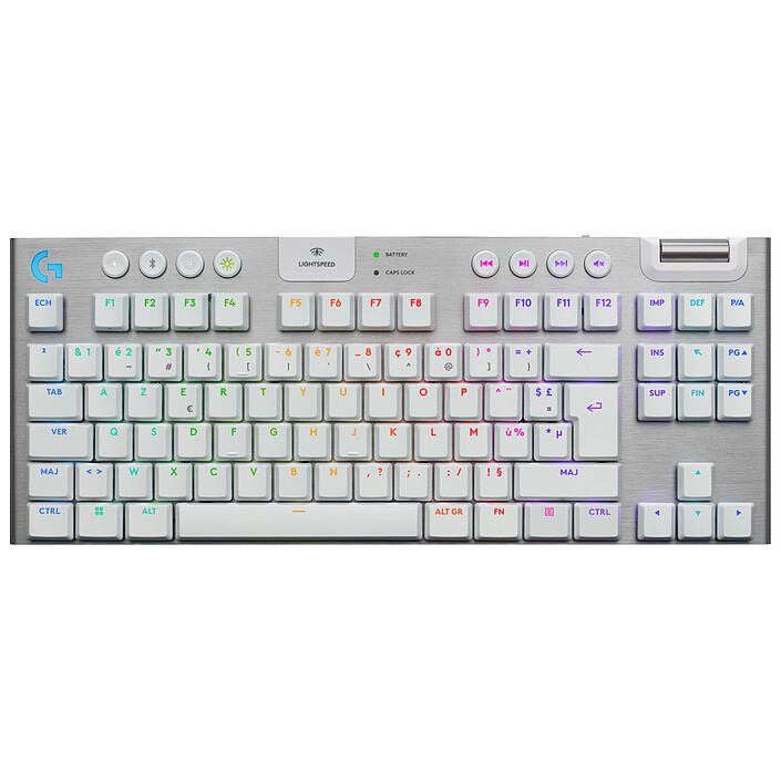 CLAVIER LOGITECH G915 X LIGHTSPEED TKL BLANC