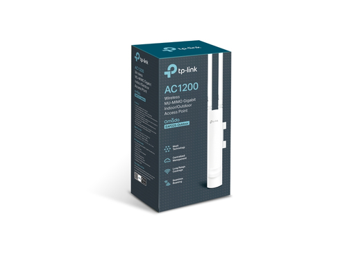 TP-Link EAP225-Outdoor 1200 Mbit/s Blanc Connexion Ethernet, supportant l'alimentation via ce port (PoE)4