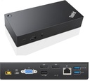 Lenovo 03X7194 station d'accueil Avec fil USB 3.2 Gen 1 (3.1 Gen 1) Type-C Noir1