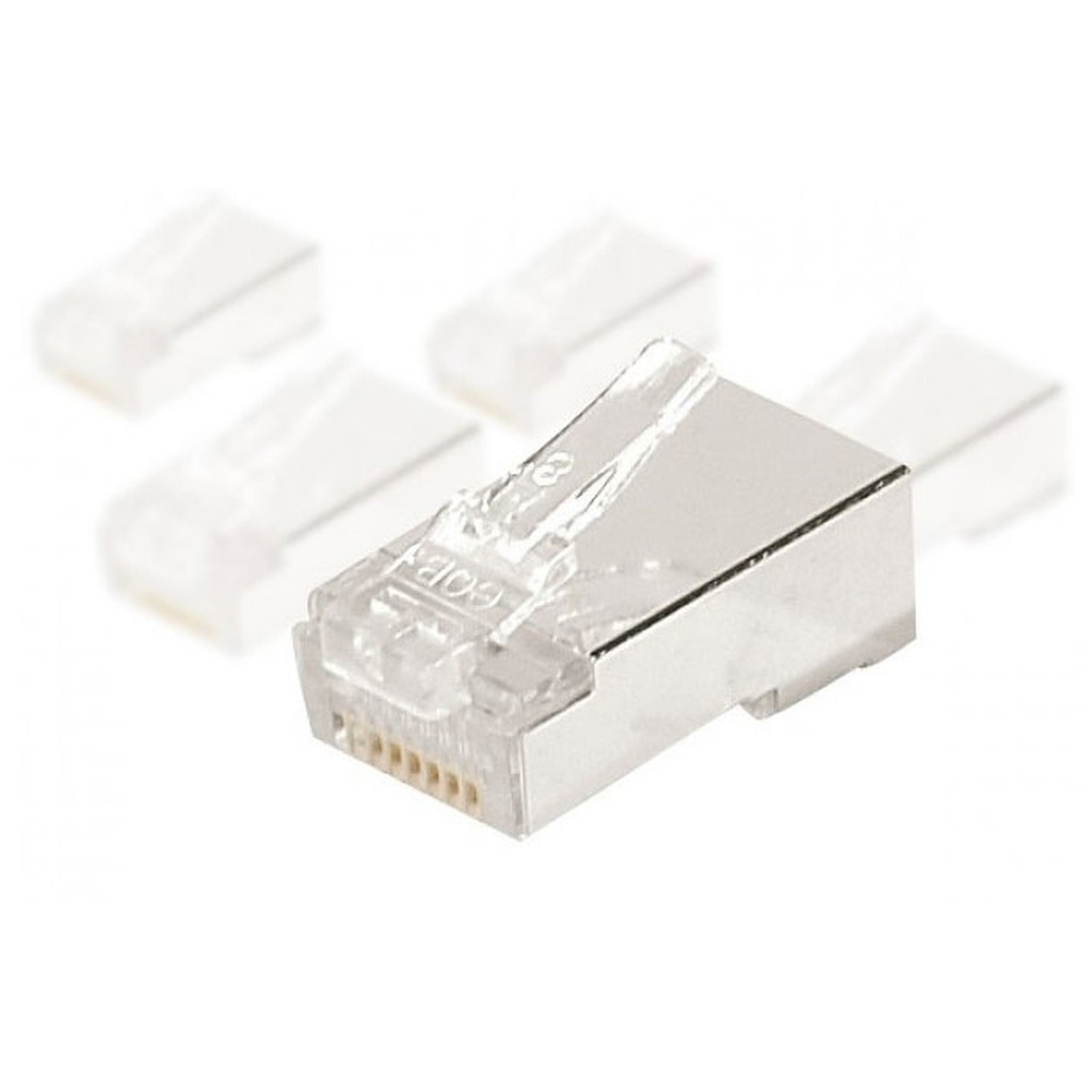 PLUG [Tete] Rj45 6A STP Metallique (TEL-USO68)