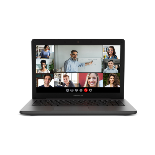 MEDION AKOYA E14409 - Ordinateur Portable - 14&quot; - I3 8 Go RAM - 128 Go SSD - Noir (Reconditionné)