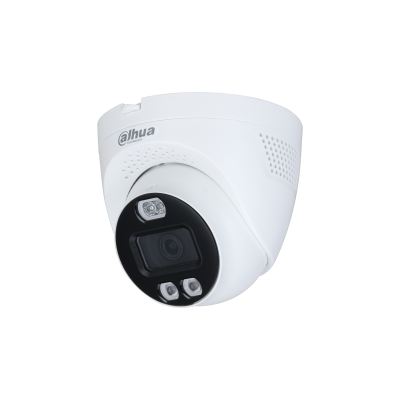 Dahua Camera 8m DH-HAC-ME1800TQP-PV (2.8mm) Dome Colorvu , siren and alarm out interface (TiOC)