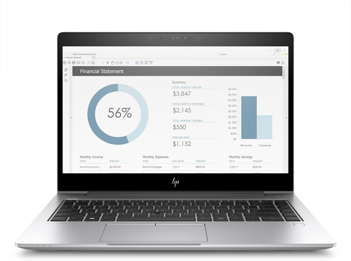 HP EliteBook 840 G5 i7-8650U Ordinateur portable 35,6 cm (14&quot;) Full HD Intel® Core™ i7 8 Go DDR4-SDRAM 256 Go SSD Argent (Reconditionné)