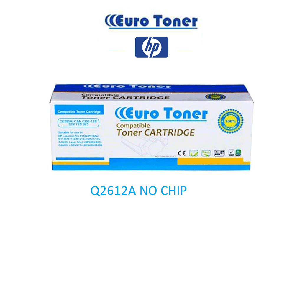 Euro Toner Universal Q2613A/ Q2624A/ C7115A Compatible Hp NO CHIP