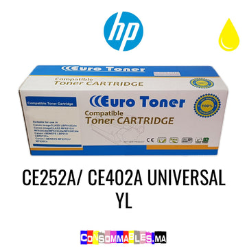 Euro Toner CE252A/CE402A Jaune Universal Compatible Hp