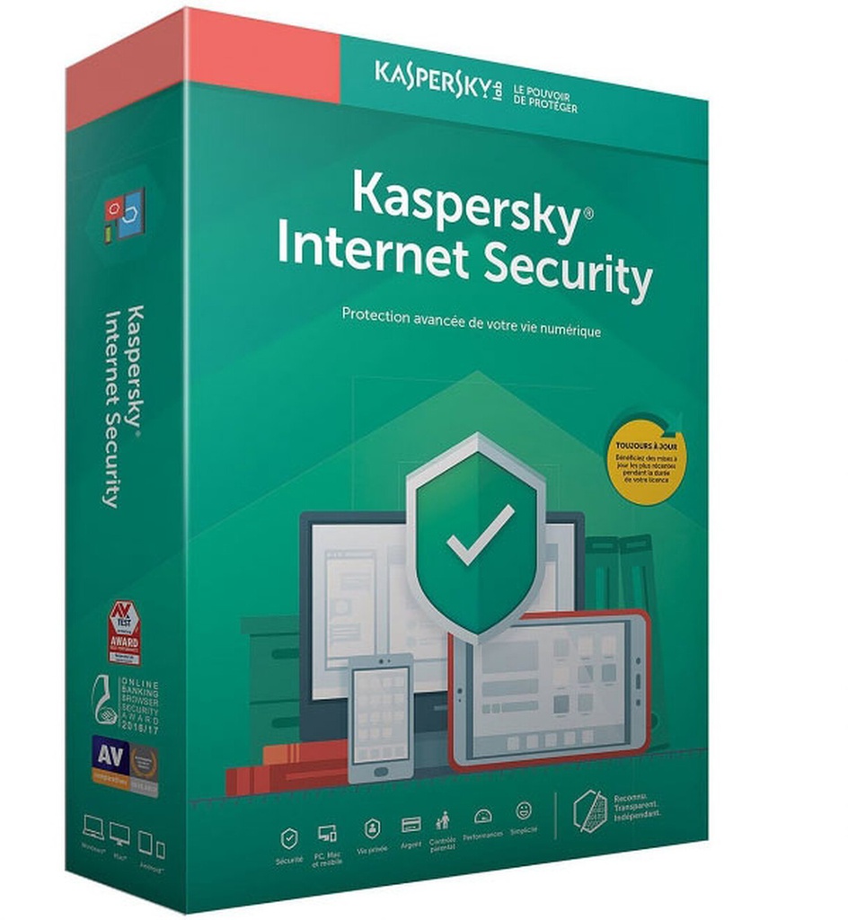 Kaspersky Internet Security 10 Postes 2021