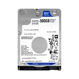 [WD5000LPZX] Western Digital Blue Disque Dur (HDD) WD5000LP 2.5&quot; 500 Go Série ATA III
