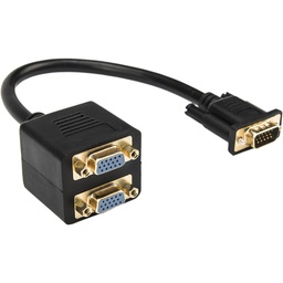 [VGA TO 2VGA] Adaptateur Vga To Double Vga (Original) (0.2m)