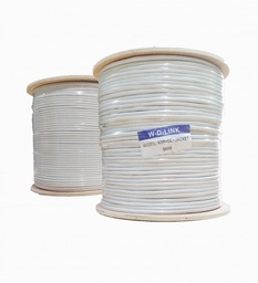 [CABLECOAXIAL500] W-D-Link Bobine 500m Cable Coaxial+Jacket Rg59+Jacket