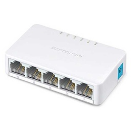 [MS105] Mercusys MS105 commutateur réseau Non-géré Fast Ethernet (10/100) Blanc