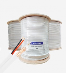 [C500] TTLink Bobine 500m Cable Coaxial+Jacket Rg59+Jacket