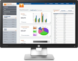 [M1N98AA-(REF)] HP EliteDisplay E232 58,4 cm (23&quot;) 1920 x 1080 pixels Full HD LED Noir (Reconditionné)