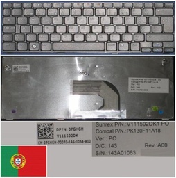 [V111502DK] Keyboard Dell Inspiron Mini 10 1012 (V111502DK)clavier