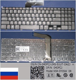 [N5110] Keyboerd DELL Inspiron 15R N5110 NSK-DY0SW 04DFCJ O4DFCJ Qwerty Keyboard Blackc