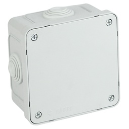 [2100/V] Ingelec Boite etanche Carrée 100x100x60 en ABS à vis métalliques (2100/V)