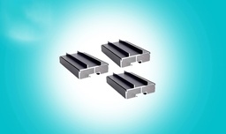 [PLAST-11530S-B] Coins double-face pour profile aluminium double face