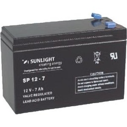 [SPA 12-7] ELKRON Batterie (SPA 12-7) Pour Centrale d'alarme