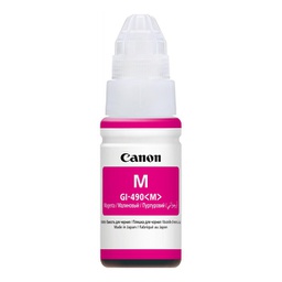 [CAN-BOUT-490-MAG-] Canon Bouteille D'encre GI-490M Rouge