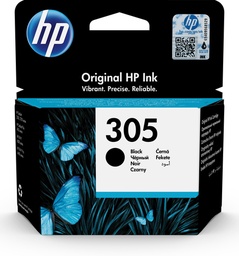[HP-CART-305-N-] HP Cartouche d’encre 305 Noir authentique